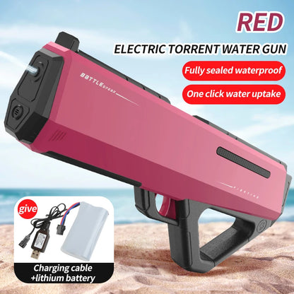 Automatic High-Pressure Electric Water Gun for Kids – Outdoor Summer Pool Toy for Water Fights & Fun Giftool Toy for Water Fights & Fun Gift