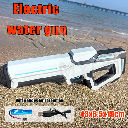 Automatic High-Pressure Electric Water Gun for Kids – Outdoor Summer Pool Toy for Water Fights & Fun Giftool Toy for Water Fights & Fun Gift