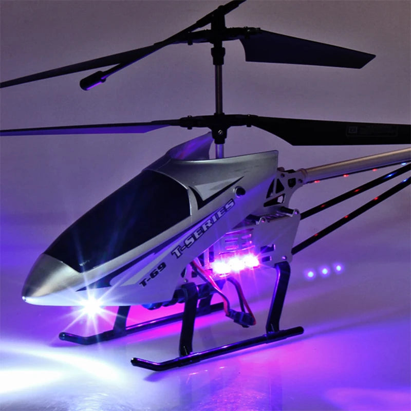 Large RC Helicopter with Remote Control – Durable 80cm 3.5CH Big Aircraft Toy for Kids, Outdoor Drone Model