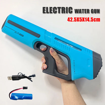 Automatic High-Pressure Electric Water Gun for Kids – Outdoor Summer Pool Toy for Water Fights & Fun Giftool Toy for Water Fights & Fun Gift