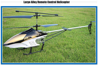Large RC Helicopter with Remote Control – Durable 80cm 3.5CH Big Aircraft Toy for Kids, Outdoor Drone Model