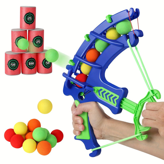 Soft Bullet Shooting Toy for Kids – Target Practice Game with Foam Darts