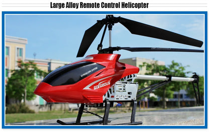 Large RC Helicopter with Remote Control – Durable 80cm 3.5CH Big Aircraft Toy for Kids, Outdoor Drone Model