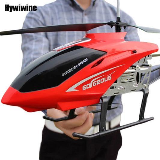 Large RC Helicopter with Remote Control – Durable 80cm 3.5CH Big Aircraft Toy for Kids, Outdoor Drone Model
