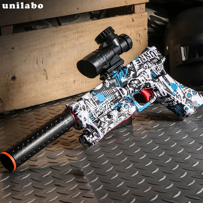 Ultimate M416 Electric water Blaster – High-Precision Toy Gun for Outdoor Action! Awesome Birthday Gift (Gel water balls Not Included)