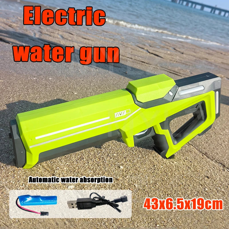 Automatic High-Pressure Electric Water Gun for Kids – Outdoor Summer Pool Toy for Water Fights & Fun Giftool Toy for Water Fights & Fun Gift