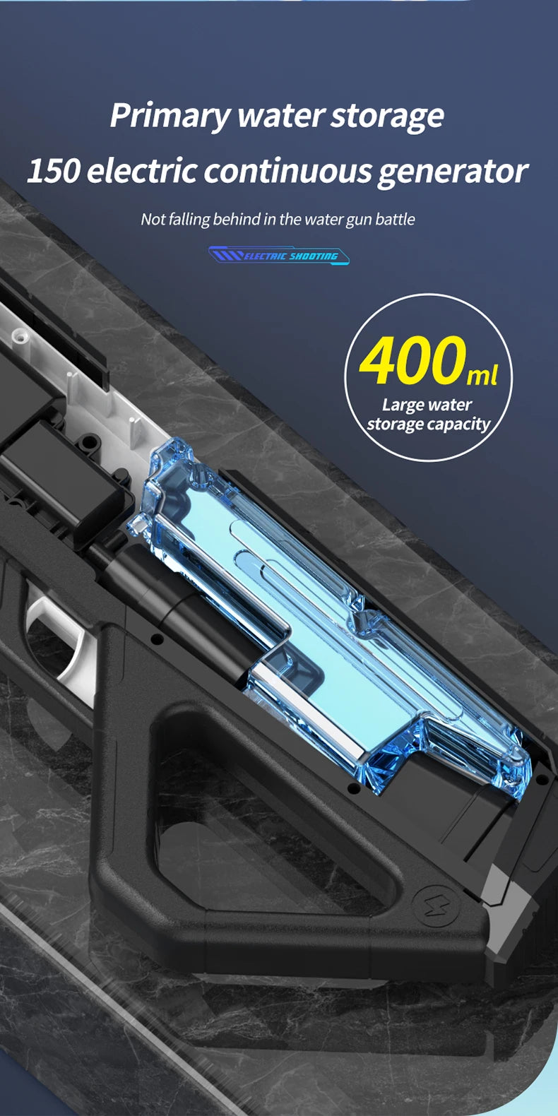 Automatic High-Pressure Electric Water Gun for Kids – Outdoor Summer Pool Toy for Water Fights & Fun Giftool Toy for Water Fights & Fun Gift