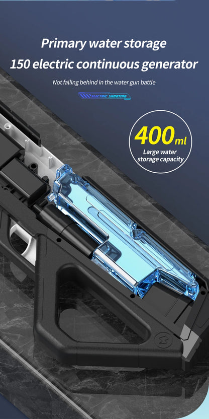 Automatic High-Pressure Electric Water Gun for Kids – Outdoor Summer Pool Toy for Water Fights & Fun Giftool Toy for Water Fights & Fun Gift