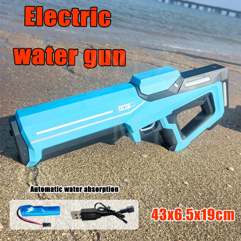 Automatic High-Pressure Electric Water Gun for Kids – Outdoor Summer Pool Toy for Water Fights & Fun Giftool Toy for Water Fights & Fun Gift